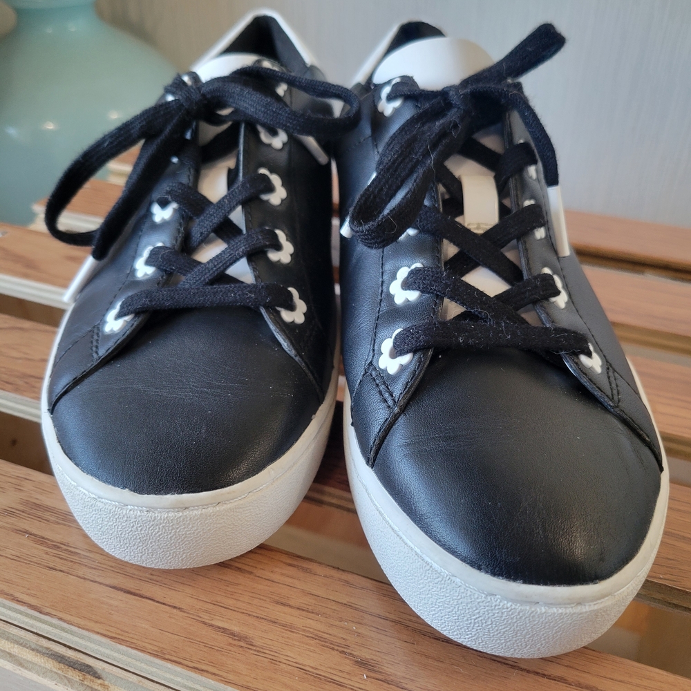 Michael Kors Black and White Sneakers